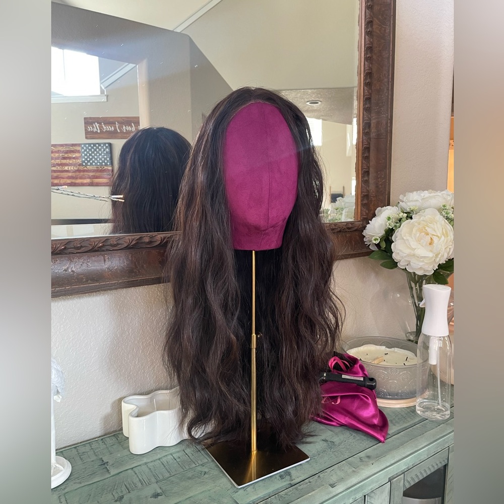 CSC - Zayla Luxe Long Wavy Brown Wig